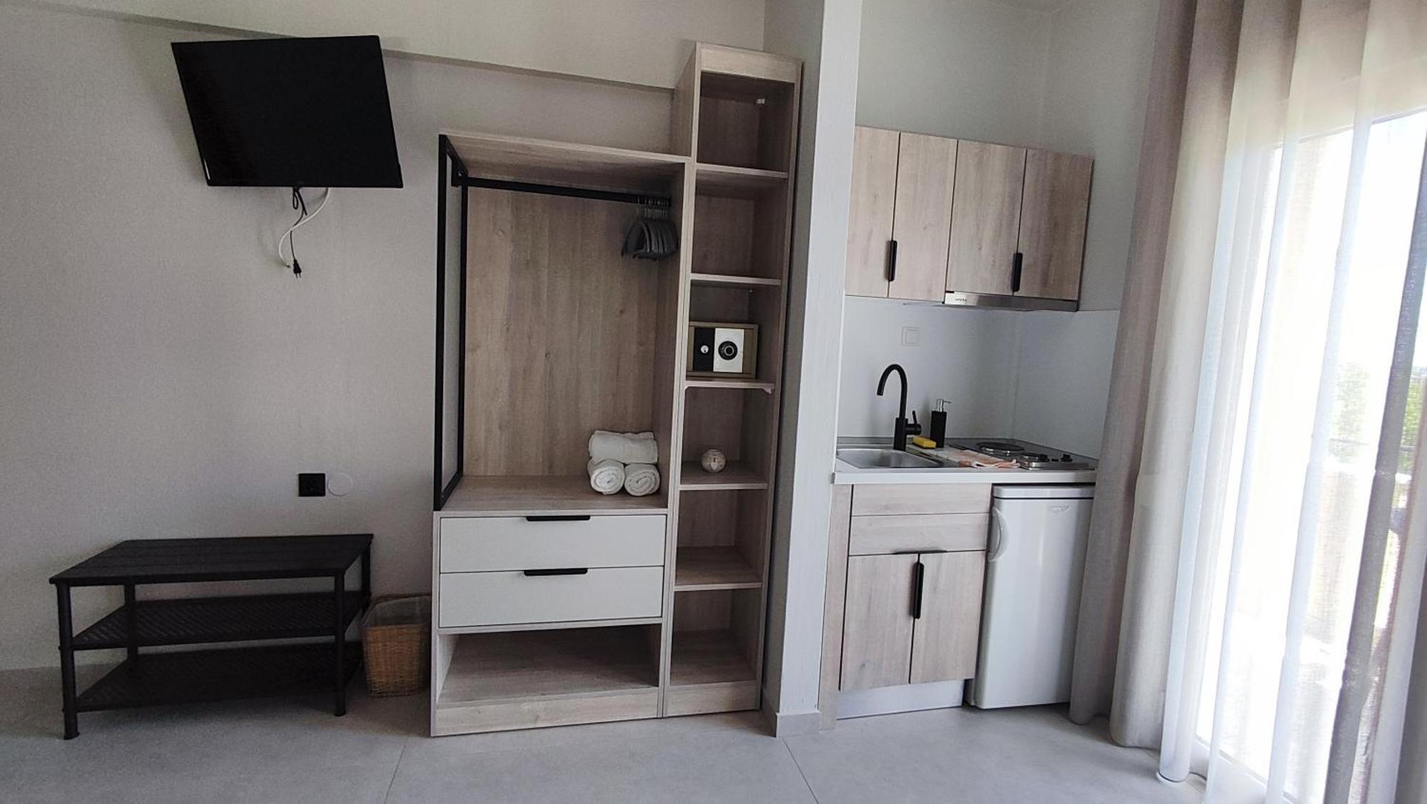 Nostos Studios Golden Beach Chrysi Ammoudia Ngoại thất bức ảnh